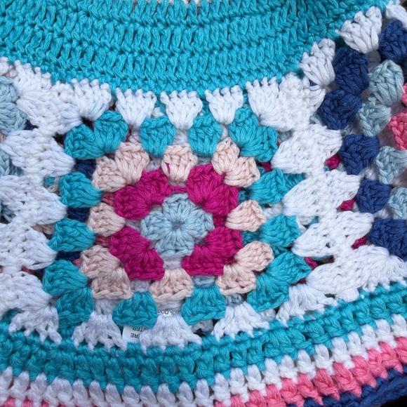 NWT MC2 Saint Barth Crochet Bucket Hat Multicolor - Picture 8 of 12